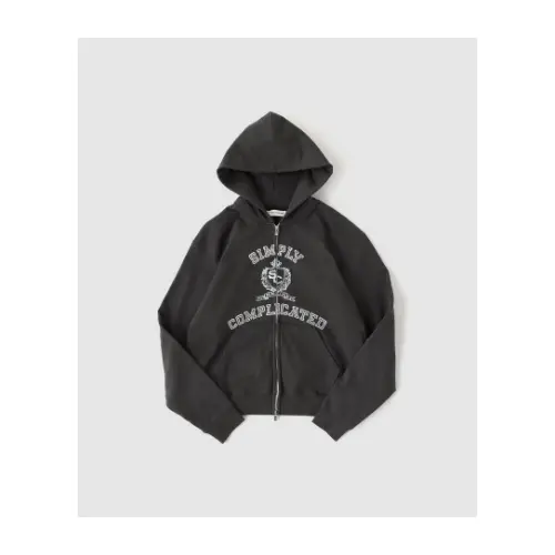 Simply Complicated COLLEGE ZIP HOODIE