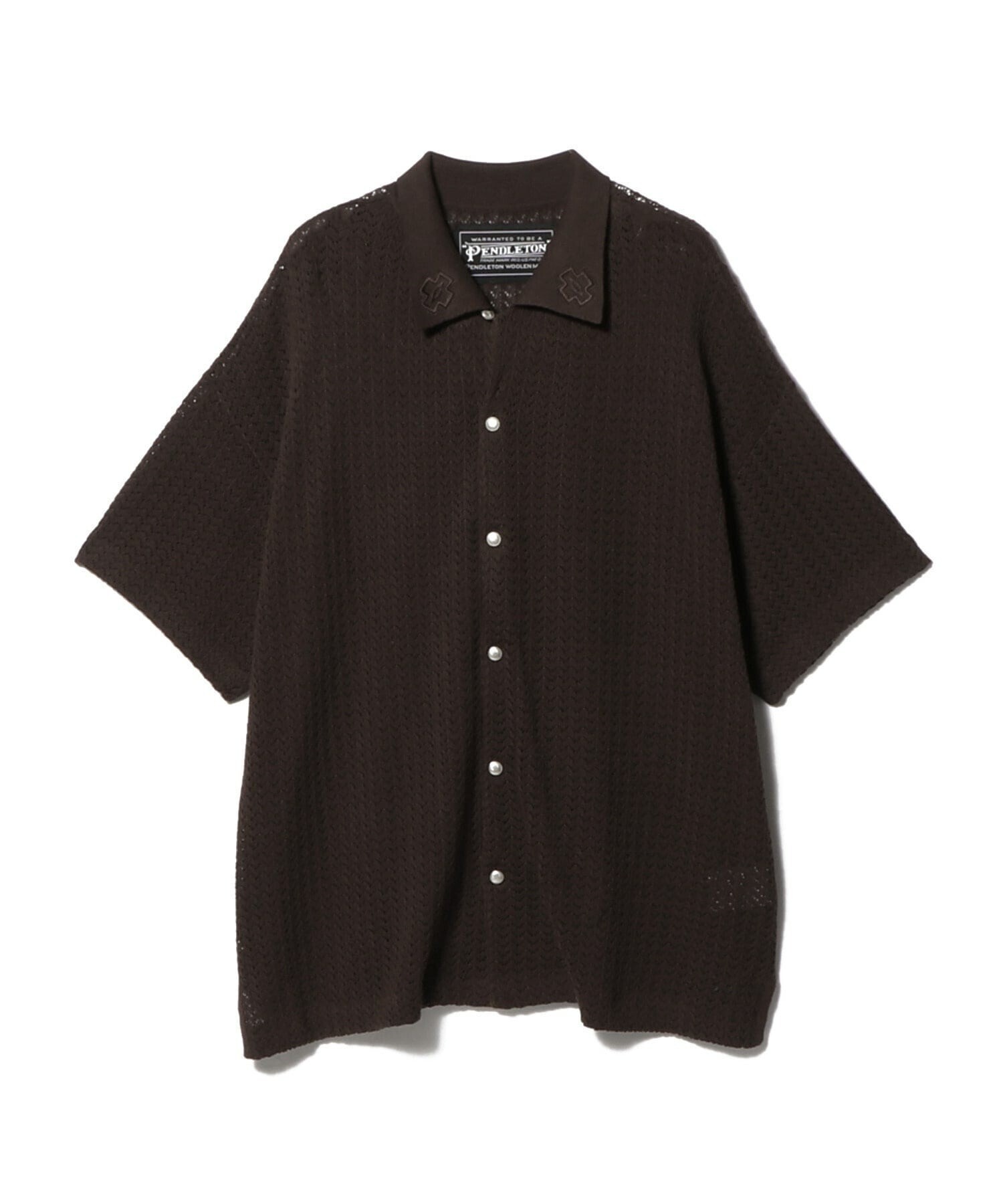 PENDLETON シアーニットシャツ《ESTNATION EXCLUSIVE》