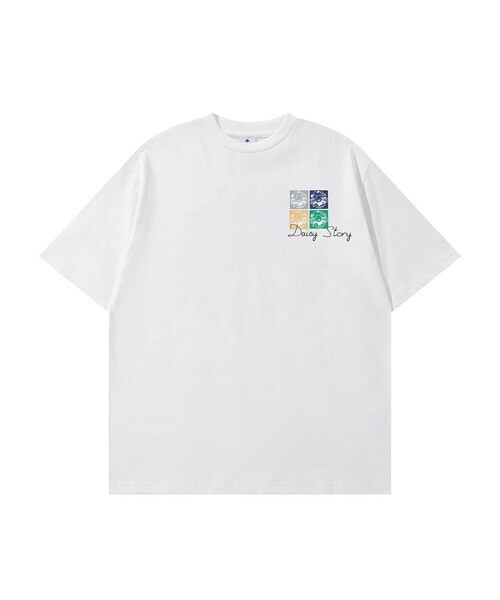HOOK HOOK -original-　ポップマーガレットバックプリントTEE