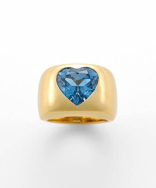 Enasoluna Big heart stone ring