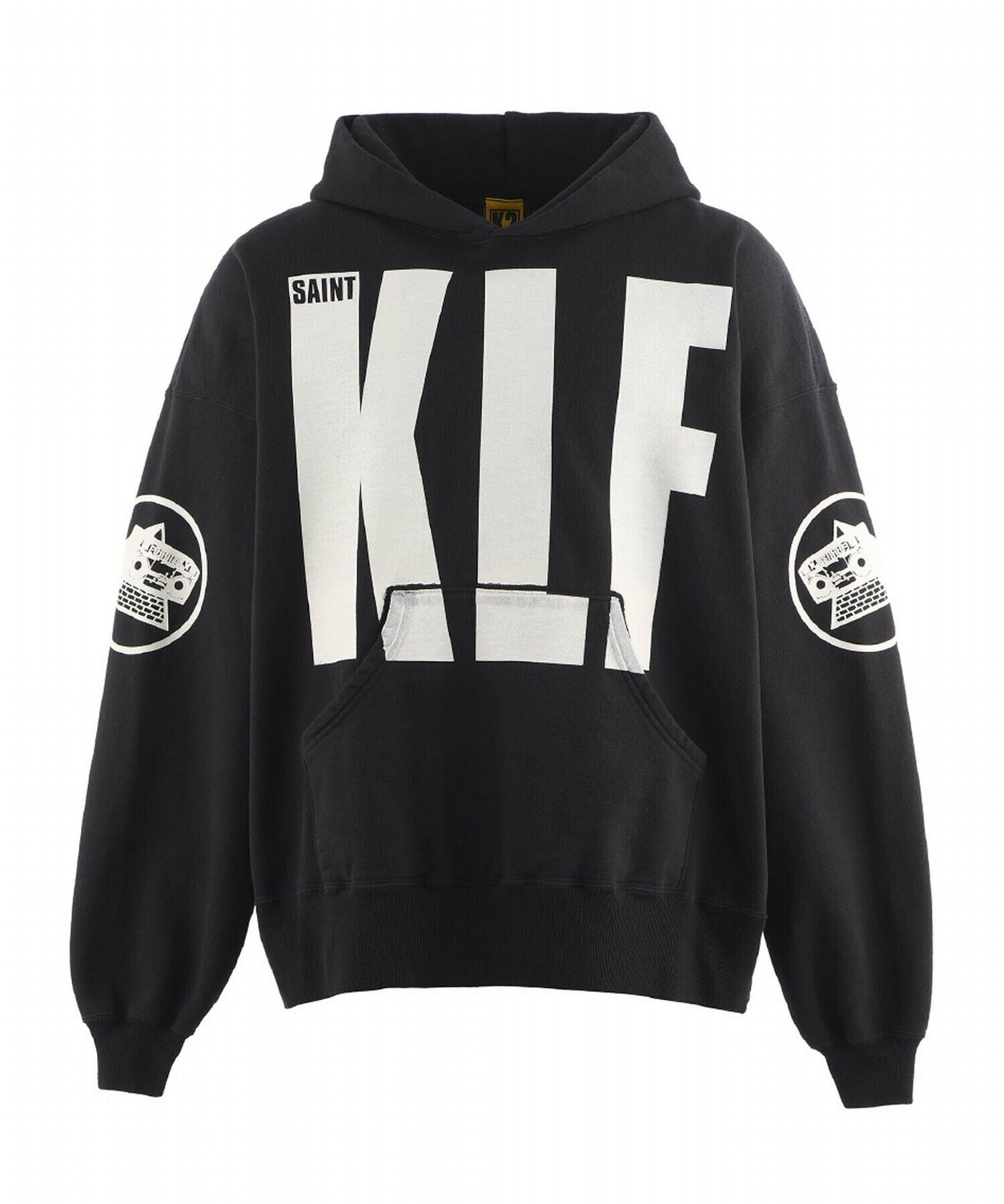 SAINT MICHAEL KLF HOODIE/KLF/BLACK