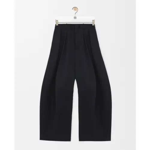 LOEWE バレル トラウザーズ（コットン&シルク）