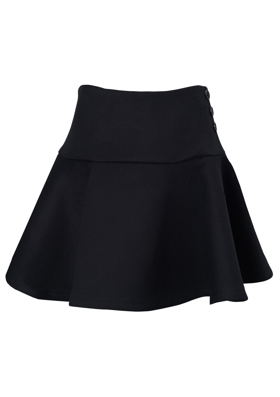 BORDERS at BALCONY FLARE MINI SKIRT