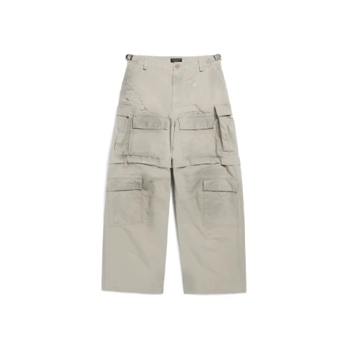Balenciaga LARGE CARGO PANTS IN BEIGE
