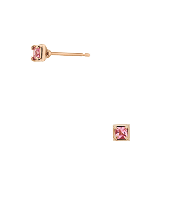 Vendome Aoyama ピンクトルマリン ピアス