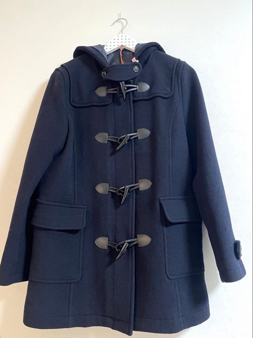 EASTBOY イーストボーイ　EASTBOY ネイビー 濃紺　ダッフルコート コート　高校生