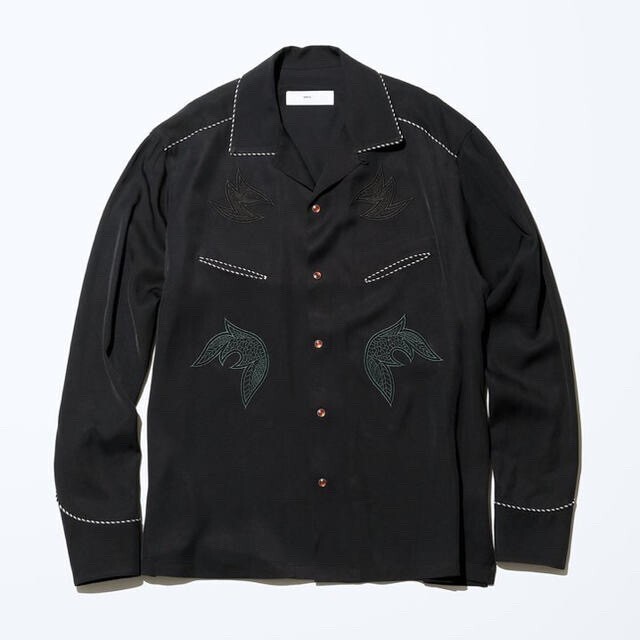 TOGA VIRILIS 19AW シャツ RAYON GABARDINE