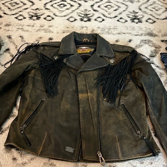 Harley-Davidson vintage Harley Davidson leather jacket