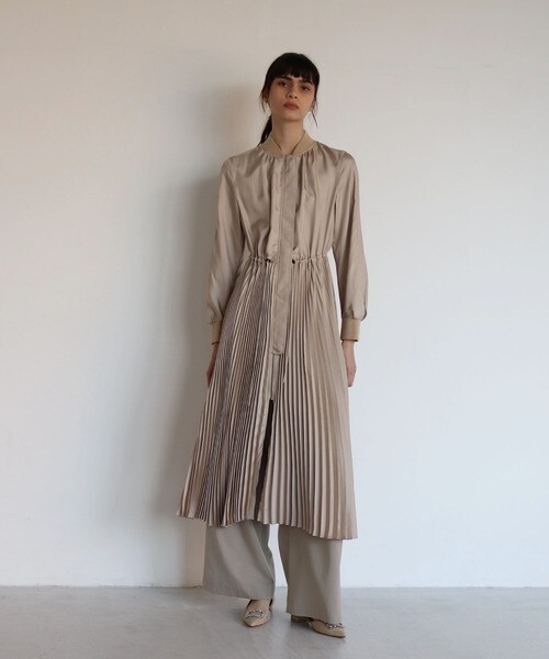 DRESSLAVE pleats long&lean MA-1