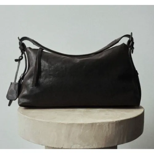 LIDNM Llife COW LEATHER HOBO BAG