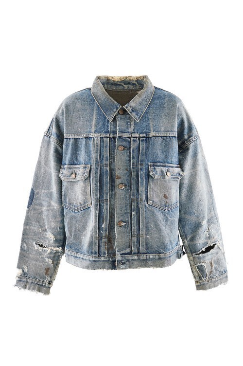 SAINT MICHAEL BJ_DENIM JKT DAMAGE