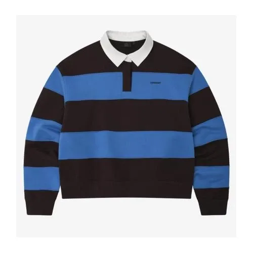 COVERNAT Rugby Sweatshirt Burgundy