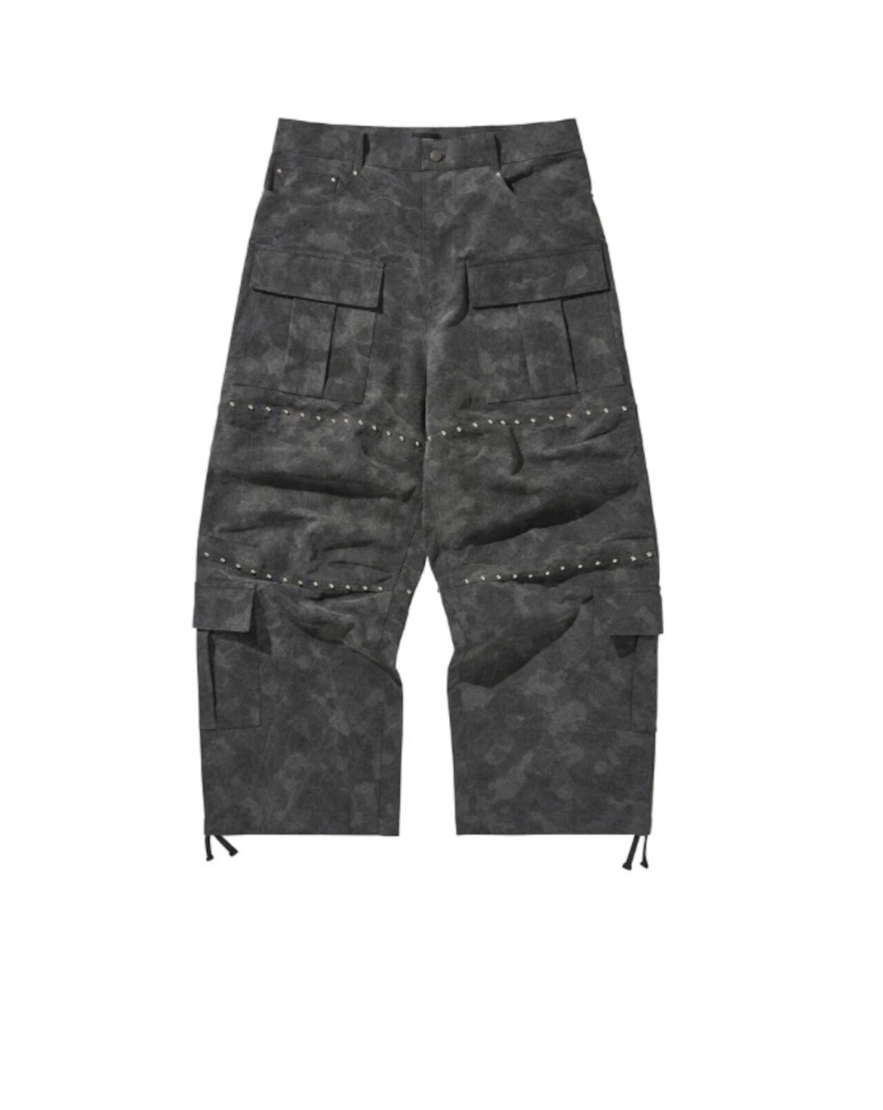 LIBERE WIDE CARGO PANTS / BLACK