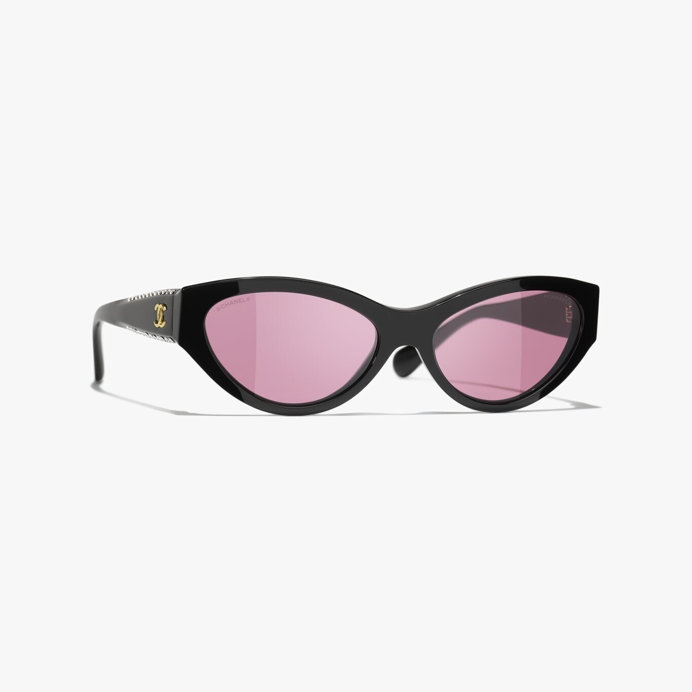 CHANEL キャッツアイ シェイプ アイウェア