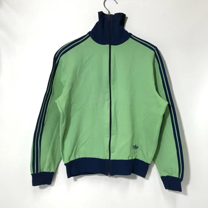 adidas vintage トラックジャケット ハイネック ジップ ジャージ