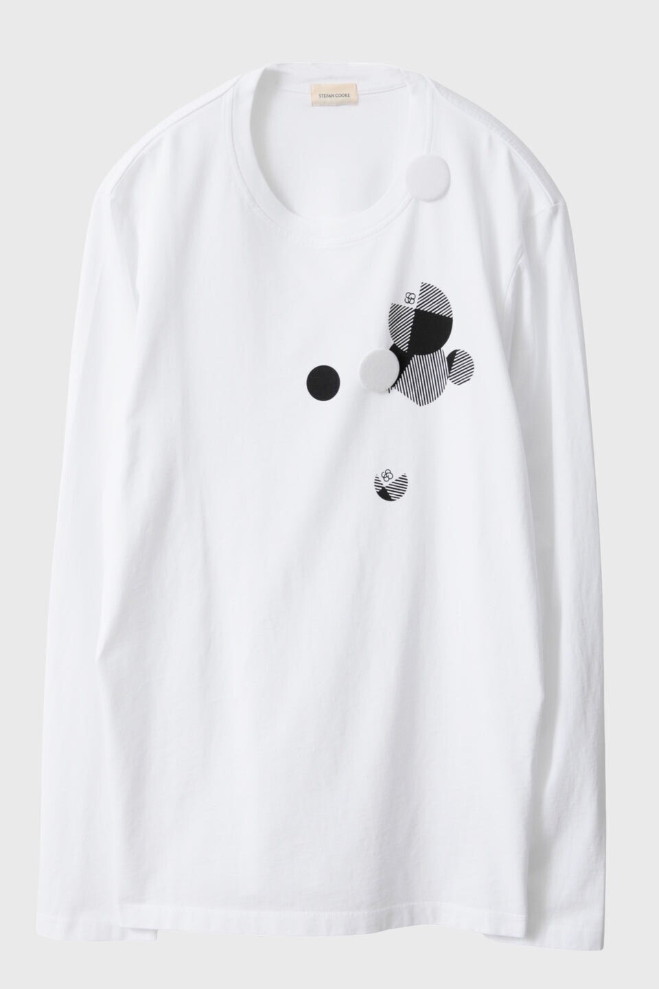 STEFAN COOKE SHADOW BADGE TOP