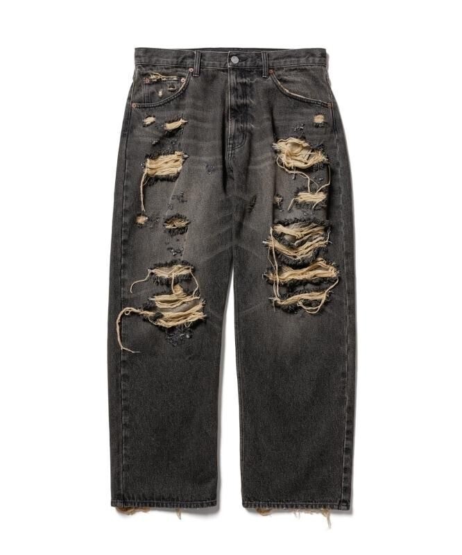 F-LAGSTUF-F DENIM BORO BAGGIE PANTS