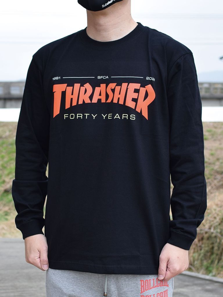 THRASHER FORTY YEARS L/S-T