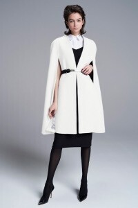 AKIKO OGAWA. 24AW ダブルサテン×エコシールファーコート