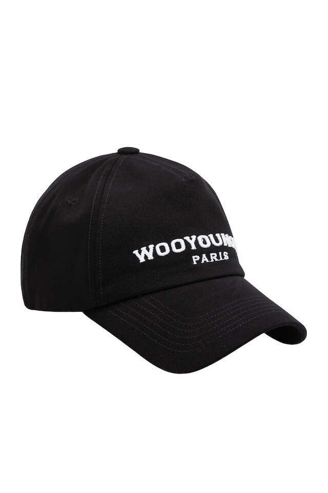 WOOYOUNGMI エンブロイド ベースボールキャップ