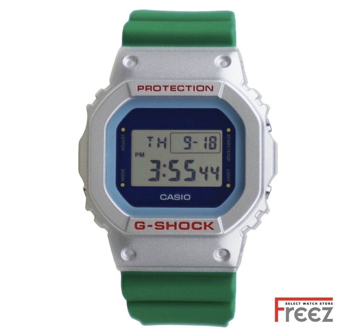 CASIO G-SHOCK ジーショック Euphoriaシリーズ シルバー グリーン