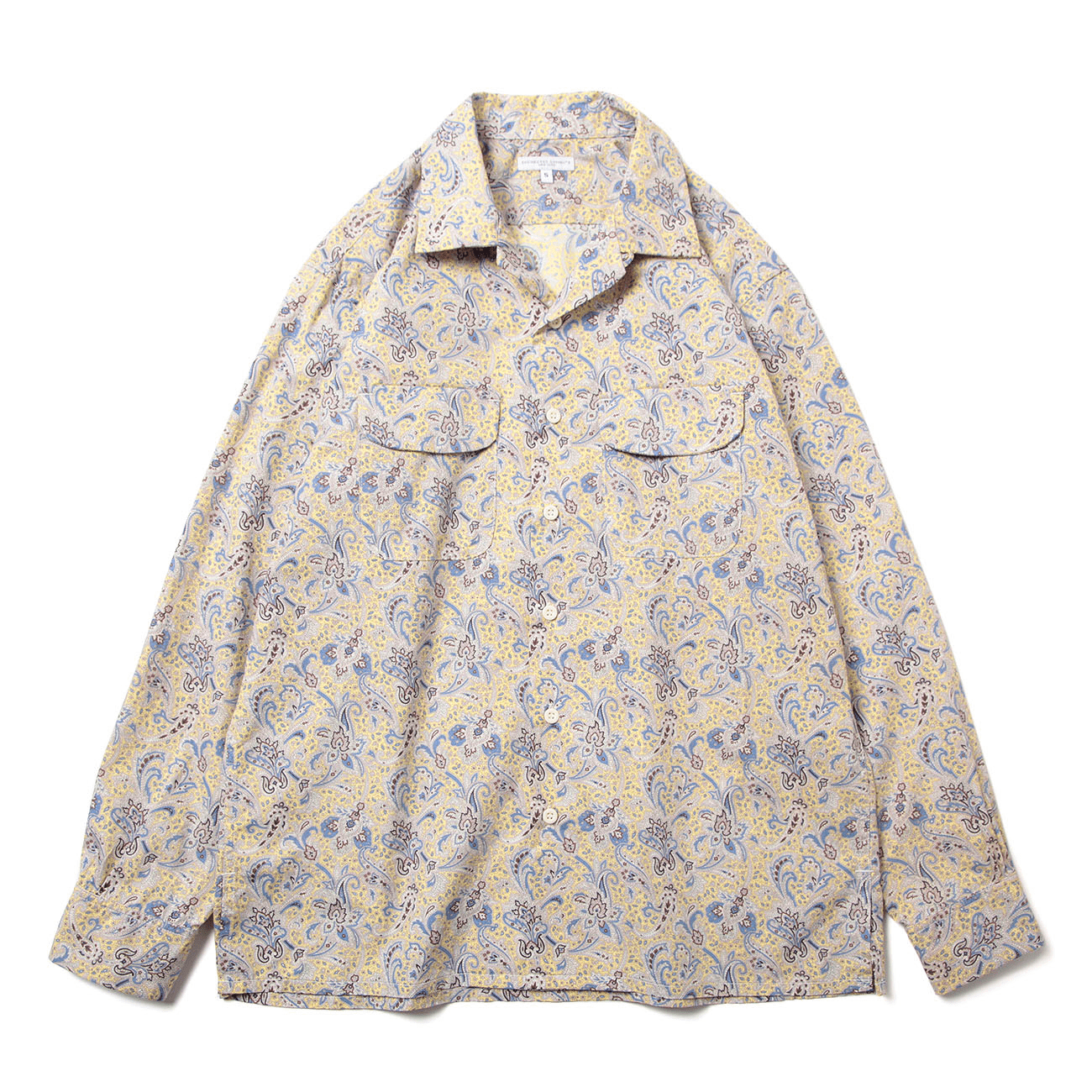 ENGINEERED GARMENTS classic shirt cotton paisley shirting