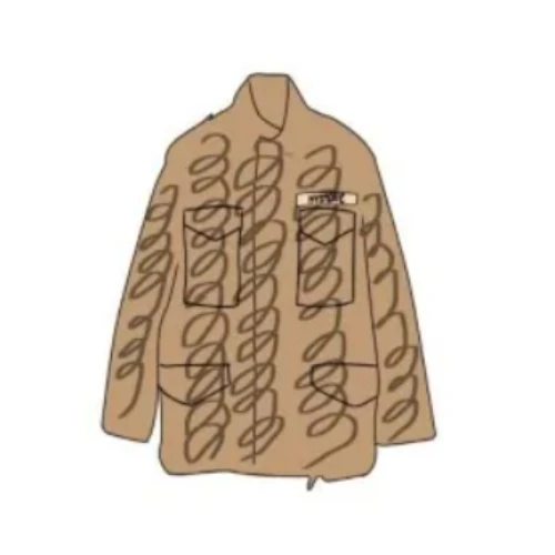 HYSTERIC GLAMOUR SNAKE LOOP柄 M65 フィールドジャケット