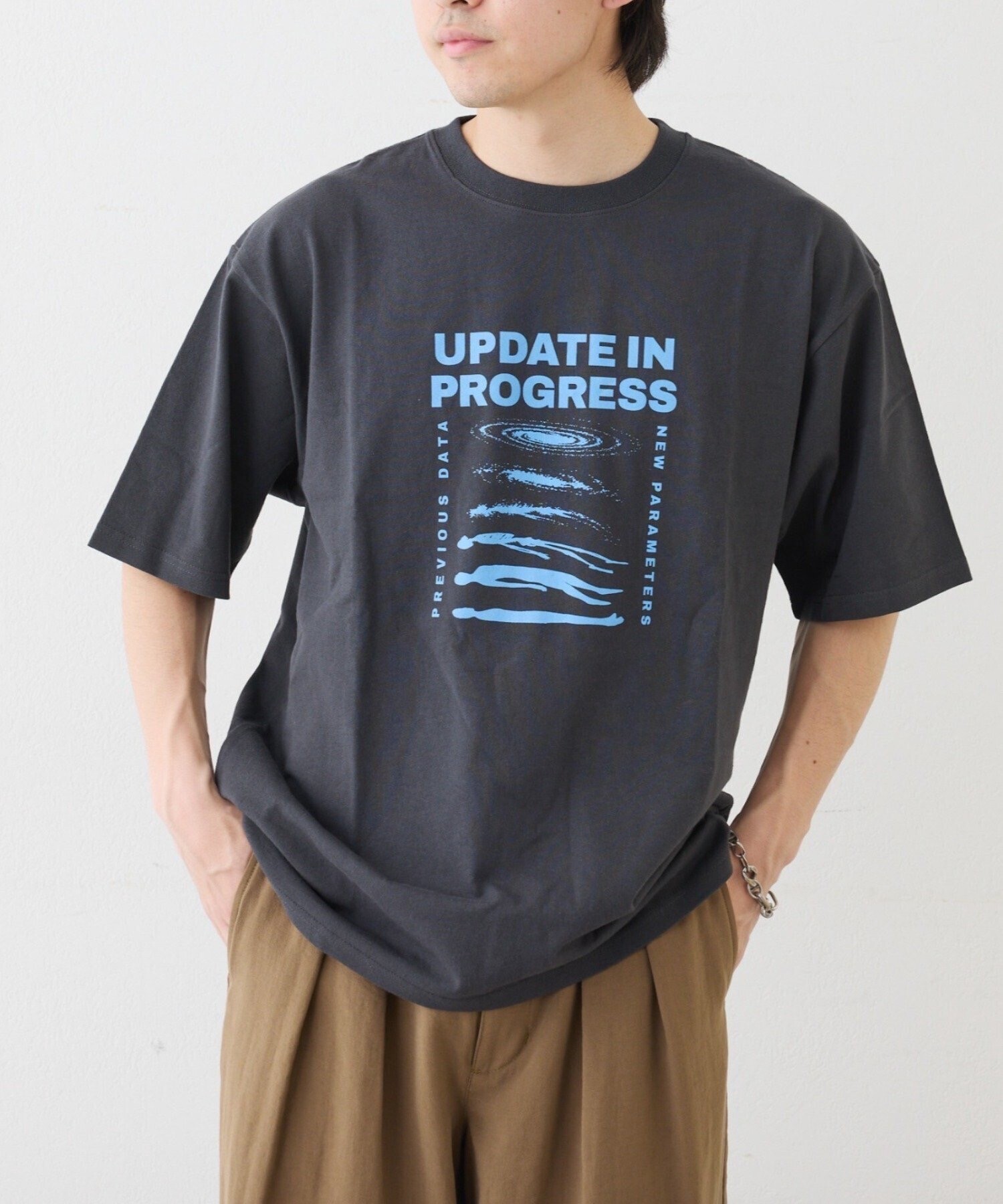 CIAOPANIC TYPY 【UNISEX】【WEB限定】宇宙人プリントTシャツ