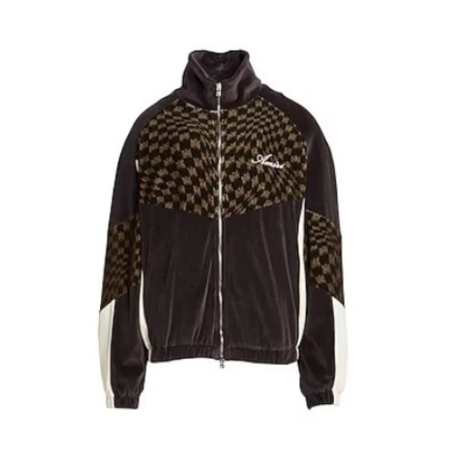 AMIRI WAVY MA VELOUR TRACK JACKET