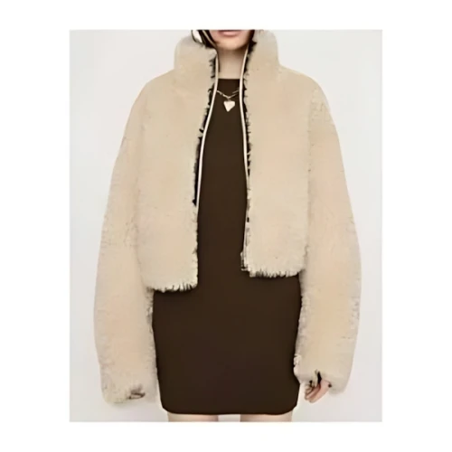 SLY LIGHT CROP BOA ブルゾン