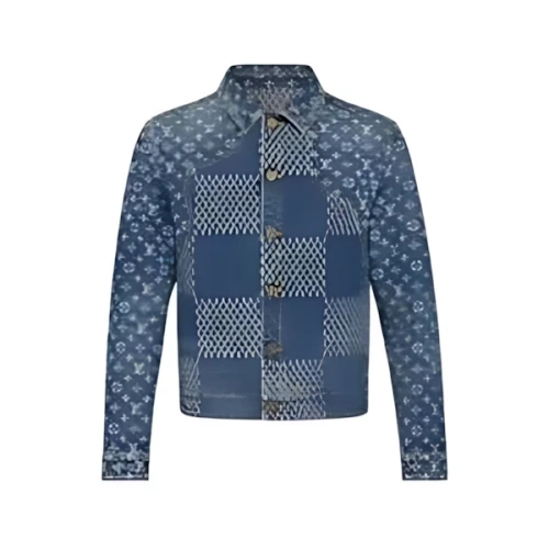 LOUIS VUITTON × NIGO Giant Damier Waves MNGM Denim Jacket
