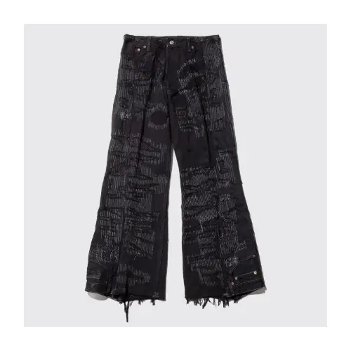 REMAKE remake upside jeans