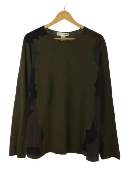 COMME des GARCONS SHIRT カモフラージュ柄ニットプルオーバー