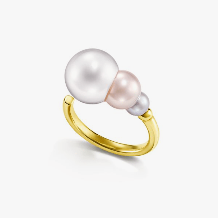 TASAKI トリプルパール リング