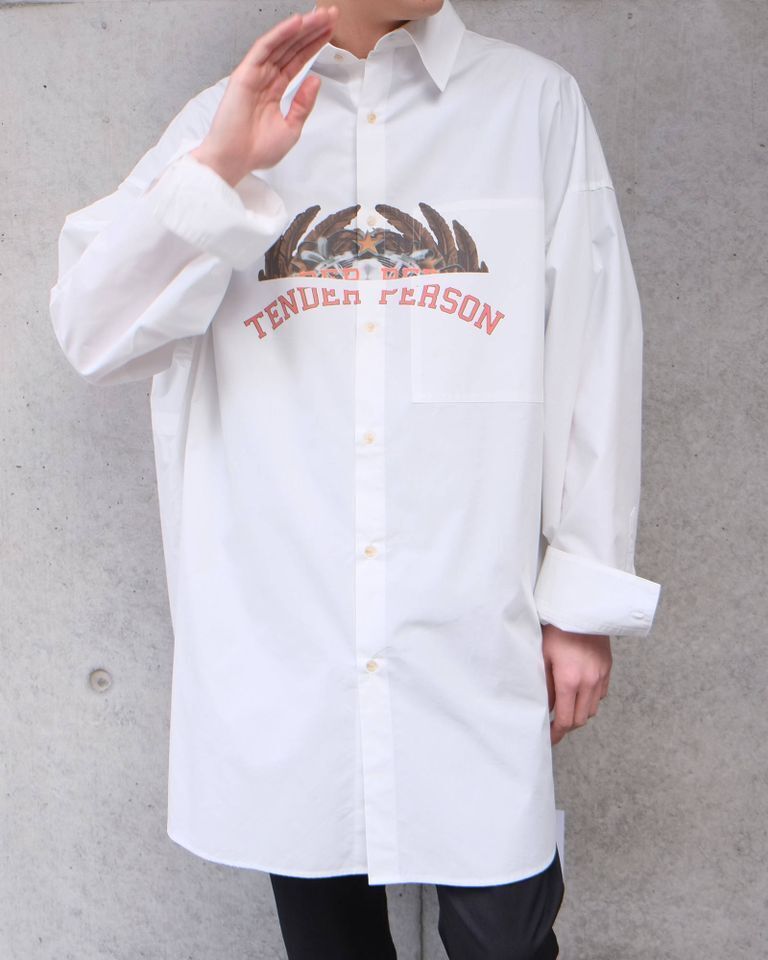 TENDER PERSON OVERSIZED DRESS SHIRT
