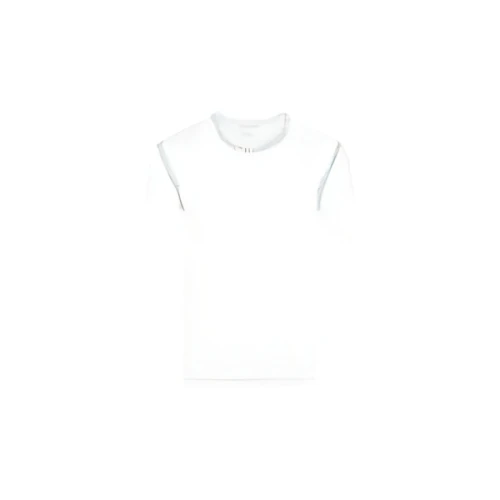 BOTTEGA VENETA ステッチディテール クルーネック Tシャツ