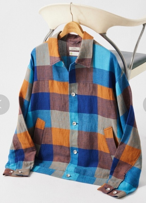JOURNAL STANDARD relume ヨーロピアン フラックス トラッカー シャツ ブルゾン