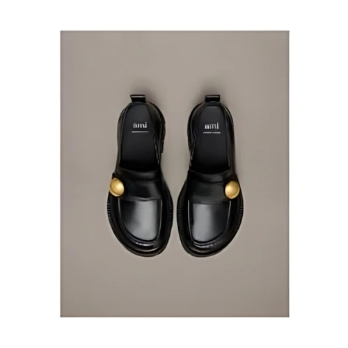 AMI Paris エンベリッシュド ローファー