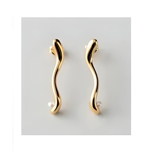 ete bijoux パール ピアス
