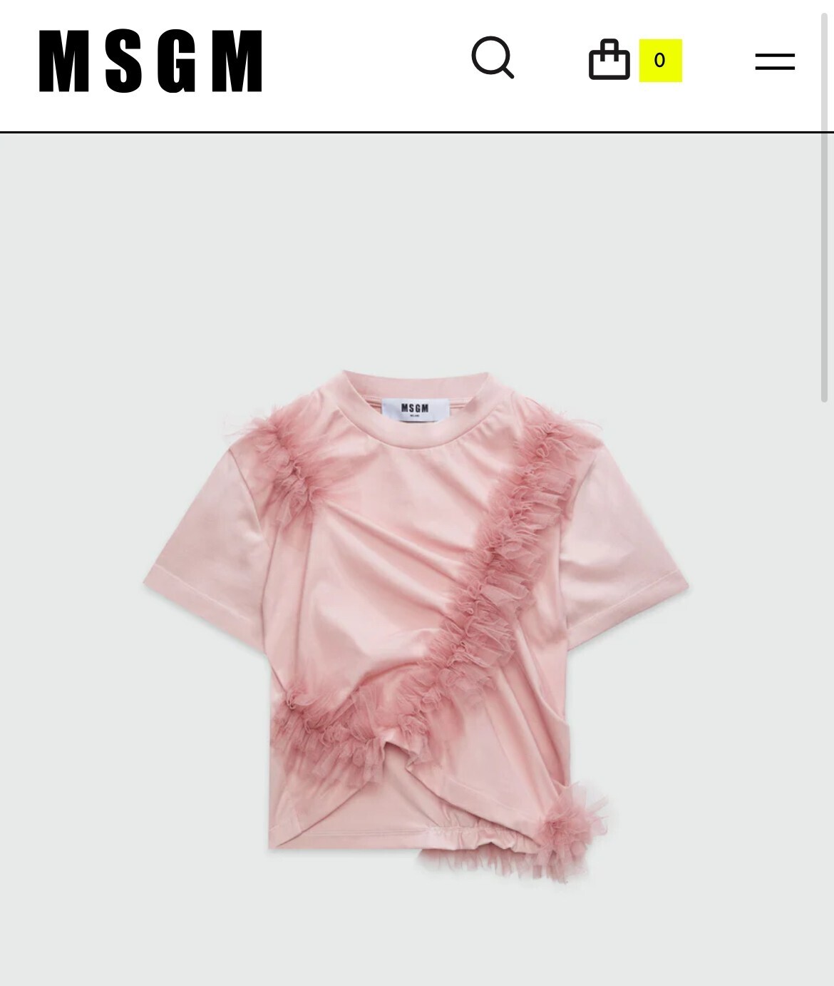 MSGM Tシャツ