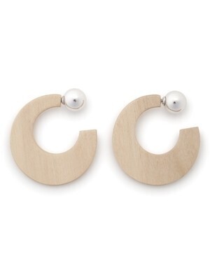 CELFORD ウッドフープピアス