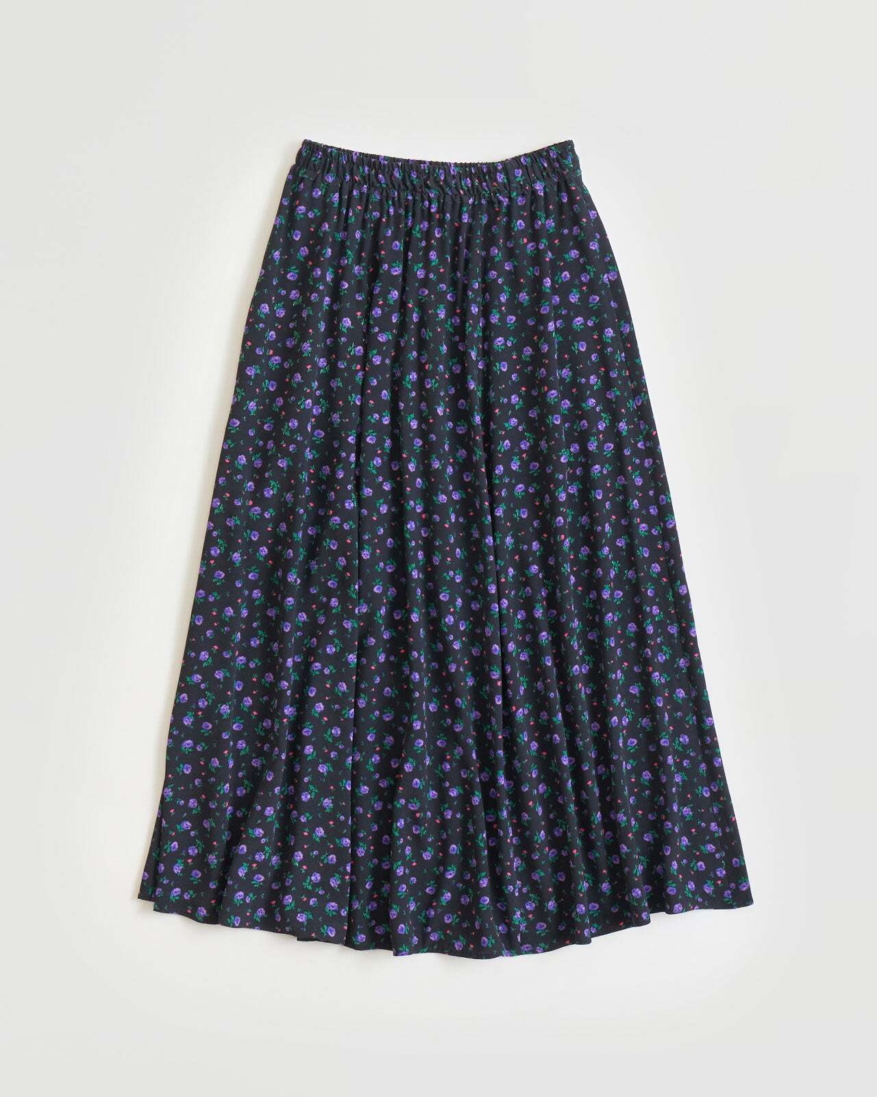 THE SHINZONE PURPLE FLOWER SKIRT