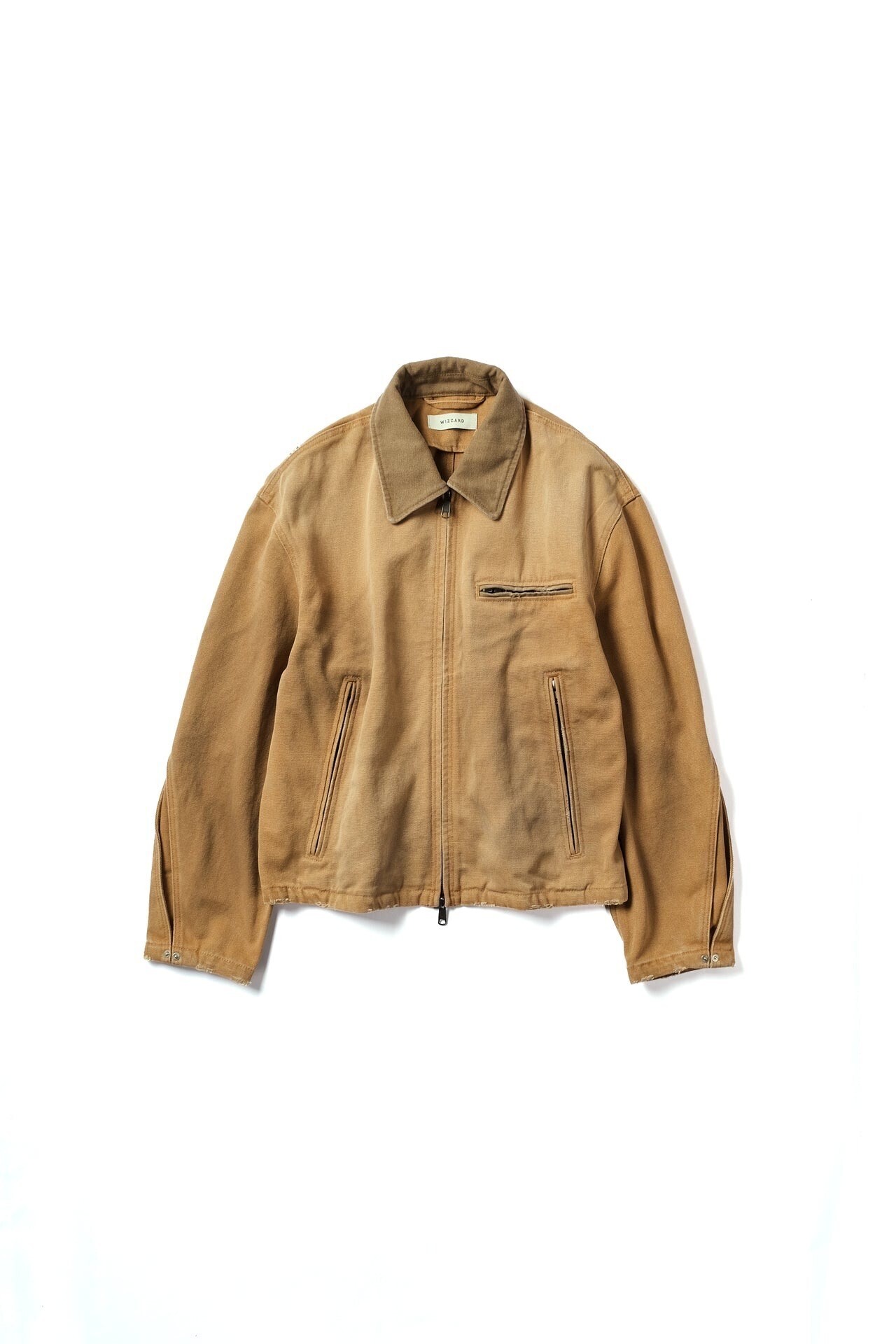WIZZARD MOTION PLEAT CANVAS JACKET