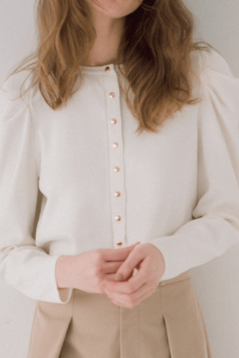 maison de Dolce. クールミストカーディガン【white】