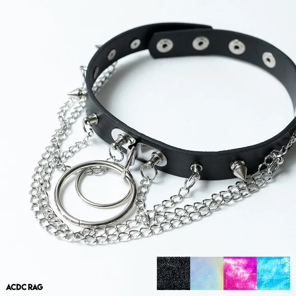 ACDC RAG リングチェーン チョーカー