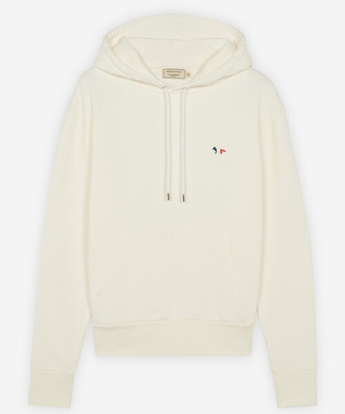 Maison Kitsuné HOODIE TRICOLOR FOX PATCH