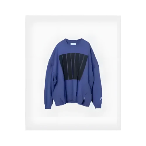 FACETASM 7BARS ZIPPER SWEAT