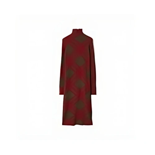 BURBERRY チェック ウールブレンド
