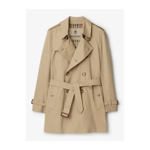 BURBERRY ショート ケンジントン ヘリテージ トレンチコート