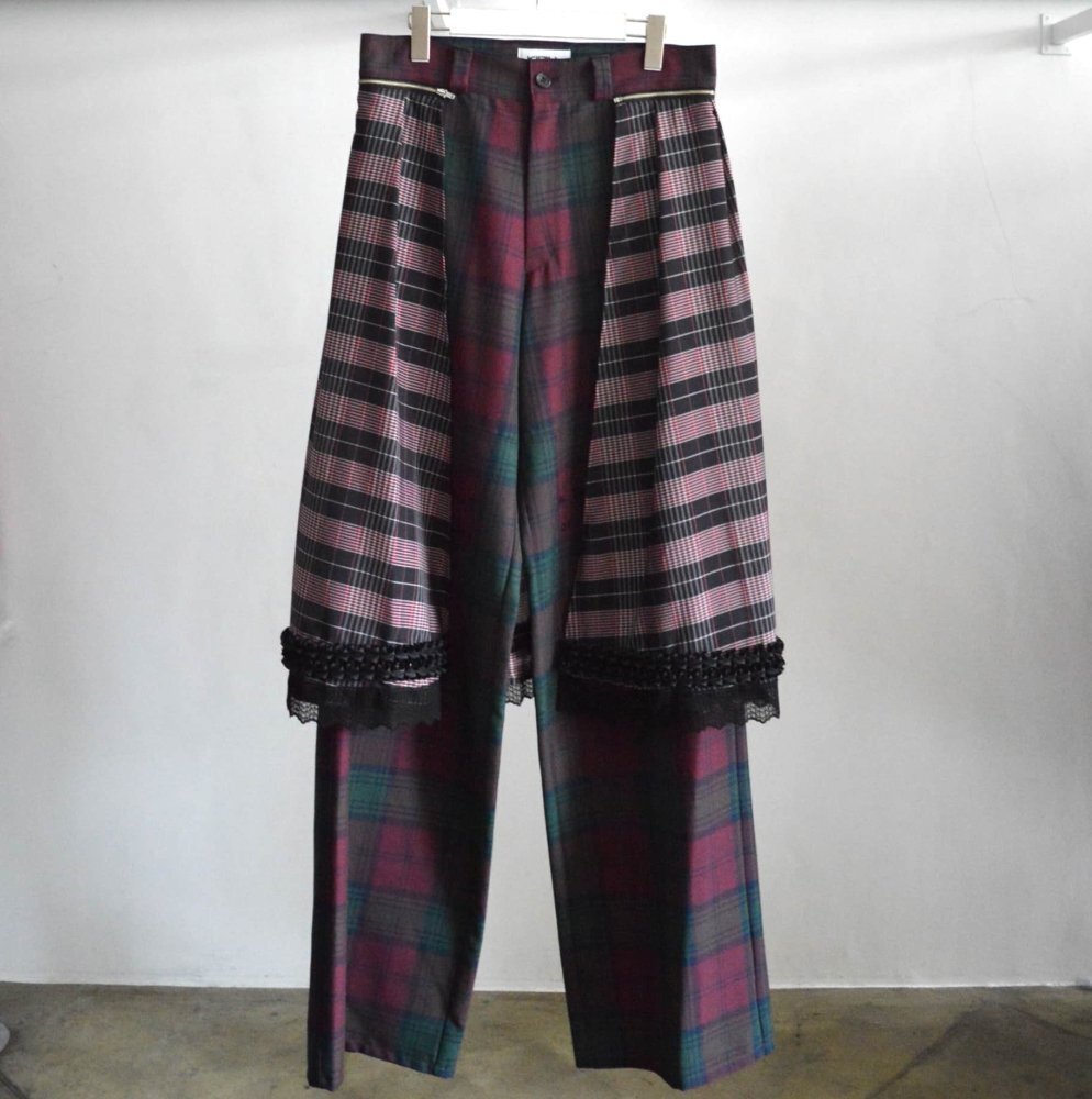 KIDILL Double Knee Skirt Pants